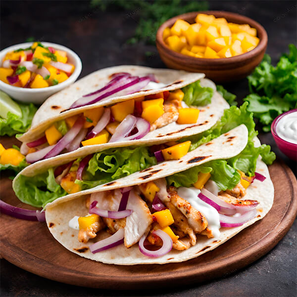 Kiptaco’s met mangosalsa